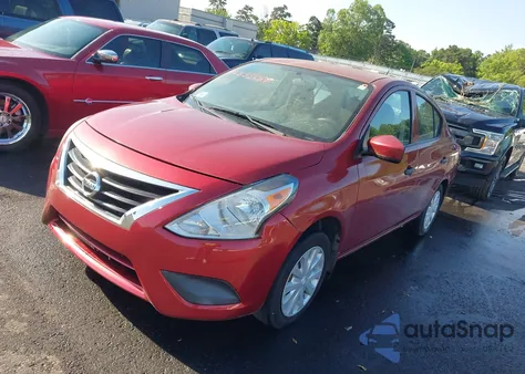 2016 Nissan Versa 1.6 S+ from USA, damaged, VIN 3N1CN7AP6GL825995